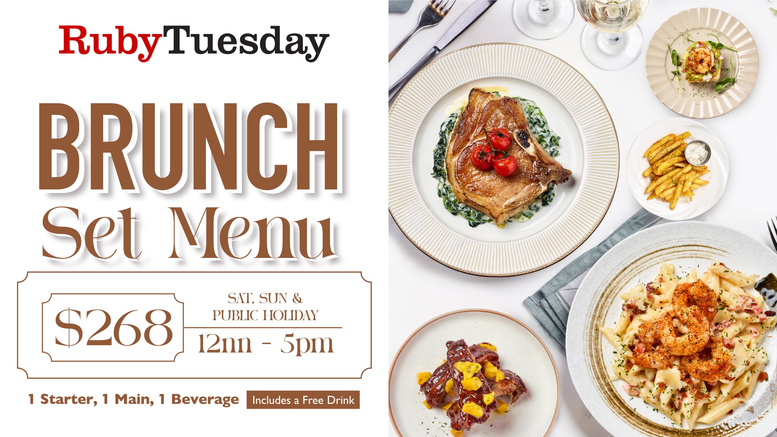 Brunch $268 Up